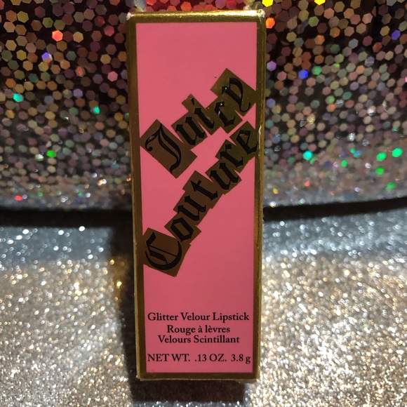 BNIB! Juicy Couture Glitter Velour Lipstick in Not Your Babe 02 💄 - Picture 5 of 7